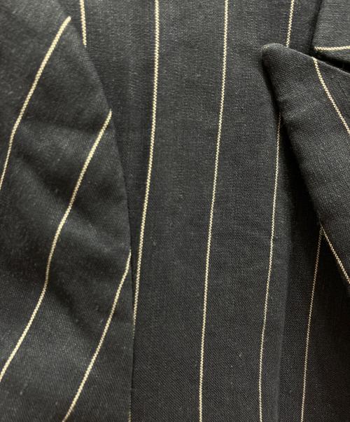 MUSE de Deuxieme Classe（ミューズ ドゥーズィエム クラス）MUSE de Deuxieme Classe (ミューズ ドゥーズィエム クラス) 金釦リネン混テーラードジャケット ネイビー サイズ:38の古着・服飾アイテム