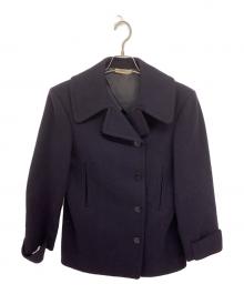 CELINE（セリーヌ）の古着「メルトンコート　フィービー期」｜ネイビー