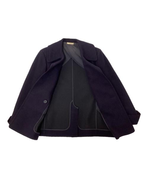 CELINE（セリーヌ）CELINE (セリーヌ) メルトンコート　フィービー期 ネイビー サイズ:38の古着・服飾アイテム