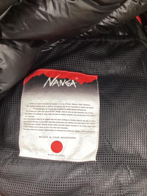 NANGA（ナンガ）NANGA (ナンガ) 30th アニバーサリー オーロラ テックス コンビ ダウン レッド×ブラック サイズ:SIZE L 未使用品の古着・服飾アイテム