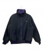 DESCENDANTディセンダント）の古着「CABALLO NYLON JACKET / カバジョナイロンジャケット」｜ブラック×パープル