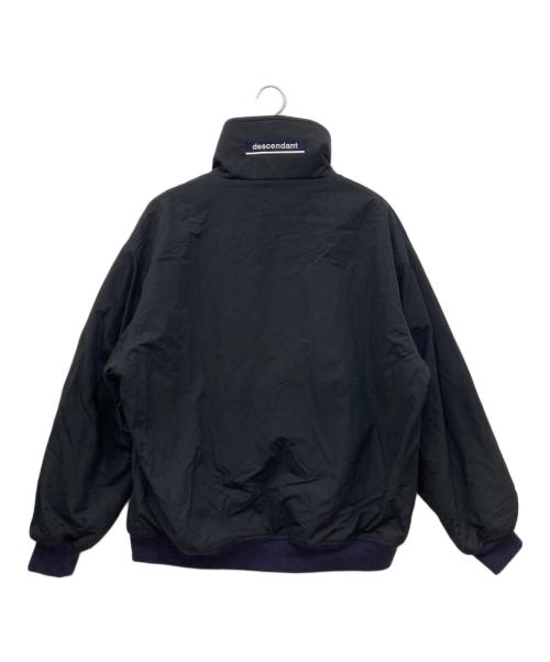 DESCENDANT（ディセンダント）DESCENDANT (ディセンダント) CABALLO NYLON JACKET / カバジョナイロンジャケット ブラック×パープル サイズ:3の古着・服飾アイテム