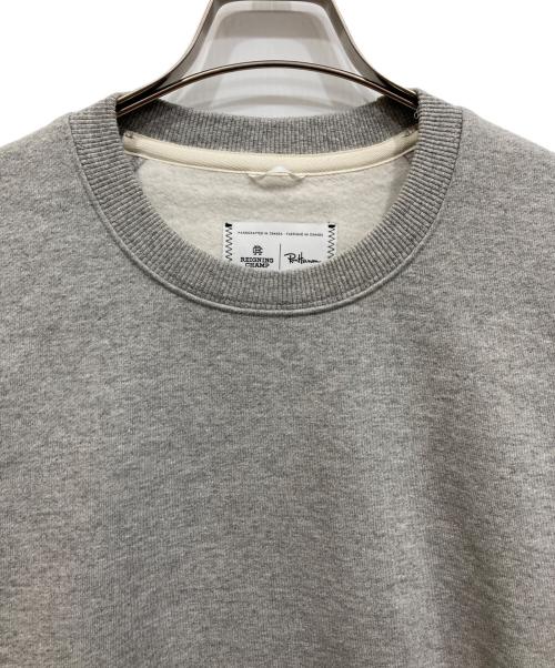 Ron Herman（ロンハーマン）Ron Herman (ロンハーマン) REIGNING CHAMP (レイニングチャンプ) 裏起毛クルーネックスウェット グレー サイズ:Lの古着・服飾アイテム