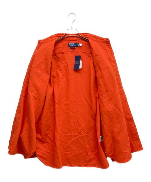 POLO RALPH LAUREN（ポロ・ラルフローレン）POLO RALPH LAUREN (ポロ・ラルフローレン) ネルシャツ オレンジ サイズ:Lの古着・服飾アイテム
