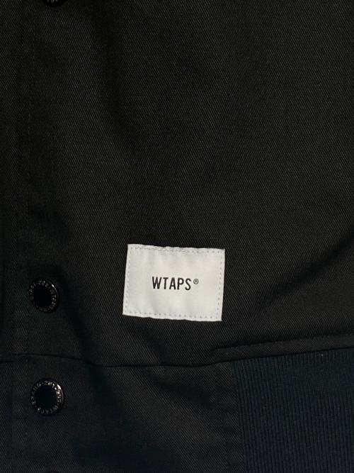 WTAPS（ダブルタップス）WTAPS (ダブルタップス) Team Jacket CTPL Twill PRTC グリーン×ネイビー サイズ:03の古着・服飾アイテム