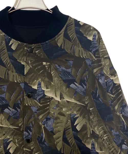 WTAPS（ダブルタップス）WTAPS (ダブルタップス) Team Jacket CTPL Twill PRTC グリーン×ネイビー サイズ:03の古着・服飾アイテム