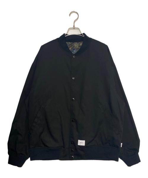 WTAPS（ダブルタップス）WTAPS (ダブルタップス) Team Jacket CTPL Twill PRTC グリーン×ネイビー サイズ:03の古着・服飾アイテム