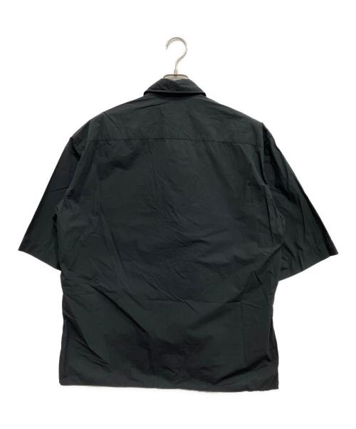 LEMAIRE（ルメール）LEMAIRE (ルメール) CONVERTIBLE SHIRT ブラック サイズ:48の古着・服飾アイテム