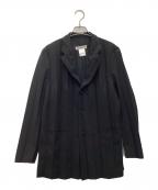 ISSEY MIYAKEイッセイミヤケ）の古着「プリーツジャケット」｜ブラック