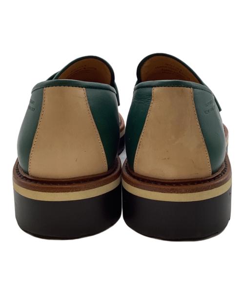 Saturdays NYC（サタデーズ ニューヨーク）Saturdays NYC (サタデーズ ニューヨーク) コインローファー グリーン サイズ:8の古着・服飾アイテム