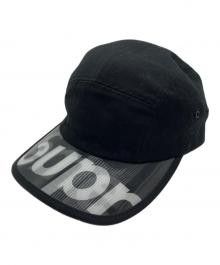 SUPREME（シュプリーム）の古着「Lenticular Visor Camp Cap」｜ブラック
