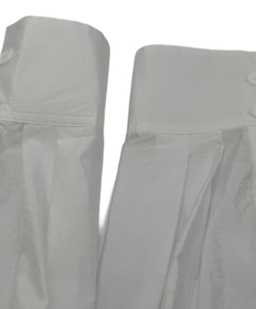 ASTRAET（アストラット）ASTRAET (アストラット) フライフロント ロングシャツ ホワイト サイズ:1 未使用品の古着・服飾アイテム