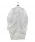 ASTRAET (アストラット) フライフロント ロングシャツ ホワイト サイズ:1 未使用品：10000円