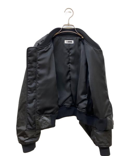 H BEAUTY&YOUTH（エイチ ビューティー&ユース）H BEAUTY&YOUTH (エイチ ビューティー&ユース) FAKE LEATHER BLOUSON ブラック サイズ:Mの古着・服飾アイテム