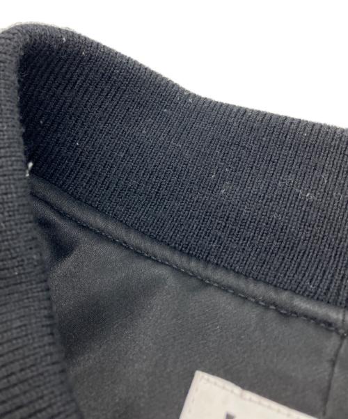 H BEAUTY&YOUTH（エイチ ビューティー&ユース）H BEAUTY&YOUTH (エイチ ビューティー&ユース) FAKE LEATHER BLOUSON ブラック サイズ:Mの古着・服飾アイテム