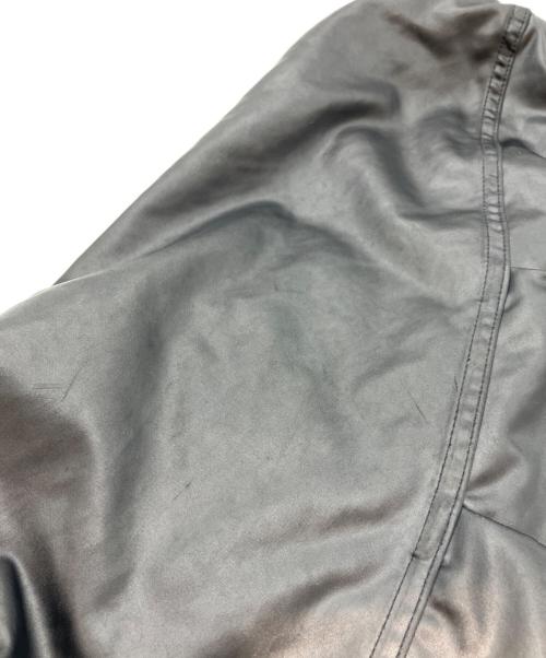 H BEAUTY&YOUTH（エイチ ビューティー&ユース）H BEAUTY&YOUTH (エイチ ビューティー&ユース) FAKE LEATHER BLOUSON ブラック サイズ:Mの古着・服飾アイテム