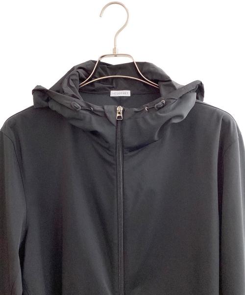 +CLOTHET（クロスクローゼット）+CLOTHET (クロスクローゼット) Matte Twist Zip Up Hoodie ブラック サイズ:4の古着・服飾アイテム