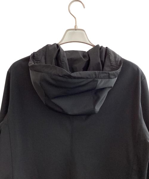+CLOTHET（クロスクローゼット）+CLOTHET (クロスクローゼット) Matte Twist Zip Up Hoodie ブラック サイズ:4の古着・服飾アイテム