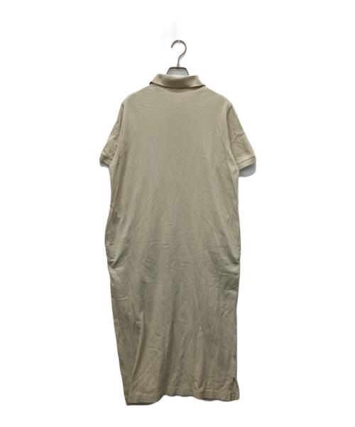 LACOSTE（ラコステ）LACOSTE (ラコステ) BEAMS BOY (ビームスボーイ) 別注ピケワンピース アイボリー サイズ:38の古着・服飾アイテム