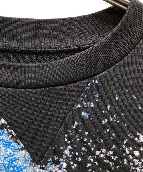 Vivienne Westwood（ヴィヴィアンウエストウッド）Vivienne Westwood (ヴィヴィアンウエストウッド) オーブ刺繍ミルキーウェイスウェット ブラック サイズ:sの古着・服飾アイテム