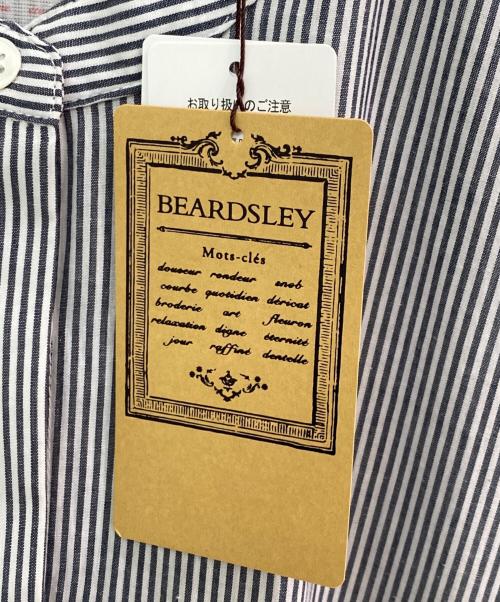 BEARDSLEY（ビアズリー）BEARDSLEY (ビアズリー) 先染めギャザーワンピース グレー サイズ:1の古着・服飾アイテム