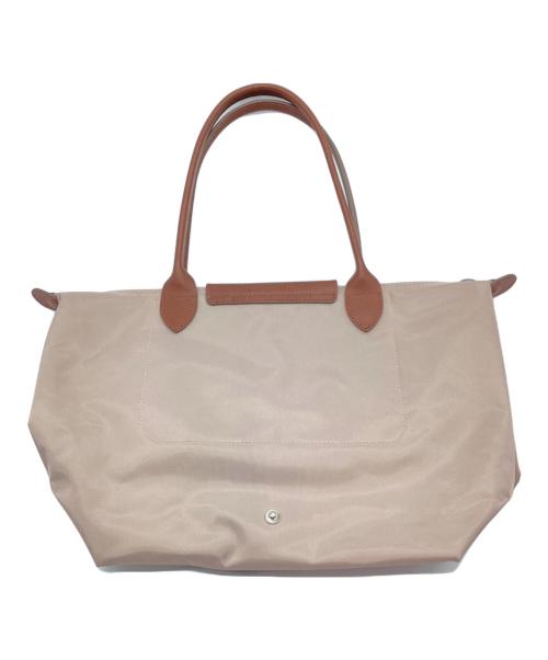LONGCHAMP（ロンシャン）LONGCHAMP (ロンシャン) 折りたたみトートバッグ ベージュの古着・服飾アイテム
