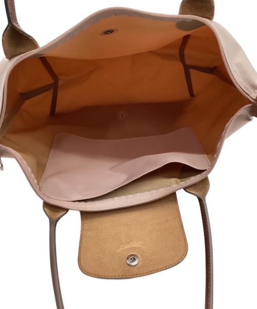 LONGCHAMP（ロンシャン）LONGCHAMP (ロンシャン) 折りたたみトートバッグ ベージュの古着・服飾アイテム