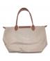 LONGCHAMP (ロンシャン) 折りたたみトートバッグ ベージュ：6000円