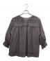 CLOTH&CROSS (クロスアンドクロス) クラシックレースブラウス グレー サイズ:F：5000円
