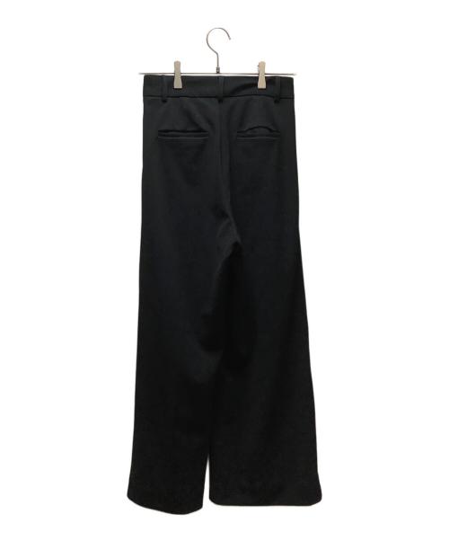 TODAYFUL（トゥデイフル）TODAYFUL (トゥデイフル) ダブルタックツイルトラウザーズ ワイドパンツ ブラック サイズ:Mの古着・服飾アイテム