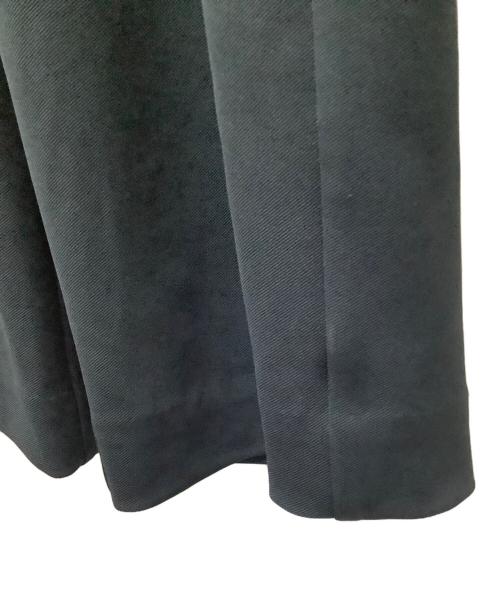 TODAYFUL（トゥデイフル）TODAYFUL (トゥデイフル) ダブルタックツイルトラウザーズ ワイドパンツ ブラック サイズ:Mの古着・服飾アイテム