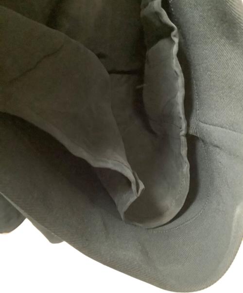 TODAYFUL（トゥデイフル）TODAYFUL (トゥデイフル) ダブルタックツイルトラウザーズ ワイドパンツ ブラック サイズ:Mの古着・服飾アイテム