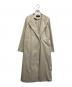 UNTITLED（アンタイトル）の古着「タスランノーカラーコート」｜ベージュ