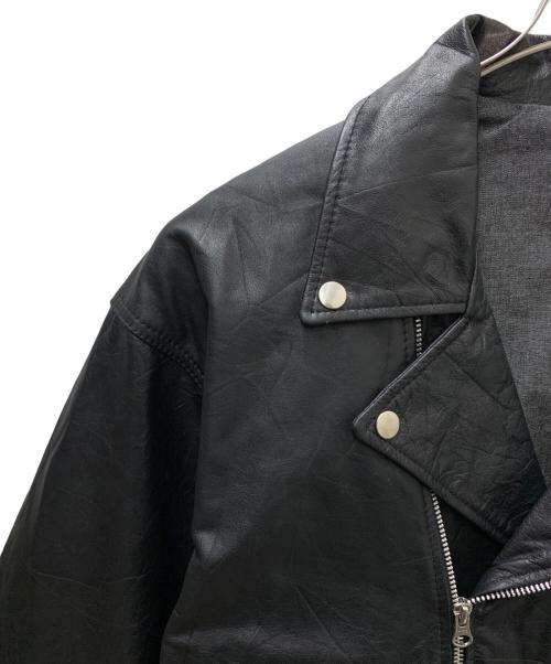 yoused（ユーズド）yoused (ユーズド) URBAN RIDERS JKT ブラック サイズ:2の古着・服飾アイテム