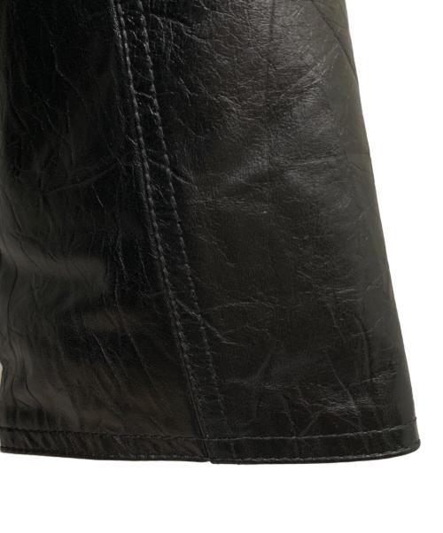 yoused（ユーズド）yoused (ユーズド) LEATHER DRIVERS JKT ブラック サイズ:1の古着・服飾アイテム