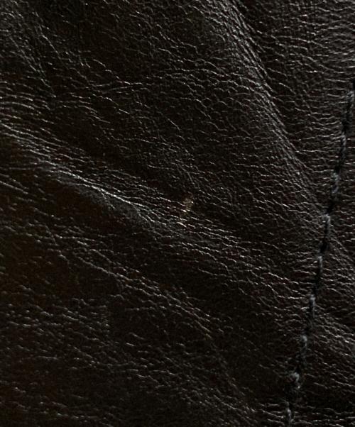 yoused（ユーズド）yoused (ユーズド) LEATHER DRIVERS JKT ブラック サイズ:1の古着・服飾アイテム