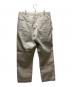 SSZ (エスエスズィー) STRECH GABA SARROUEL PANTS ベージュ サイズ:Ｓ：13000円