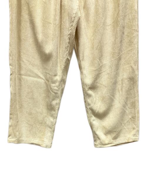 yuan（ユアン）yuan (ユアン) コーデュロイパンツ イエロー サイズ:表記なしの古着・服飾アイテム