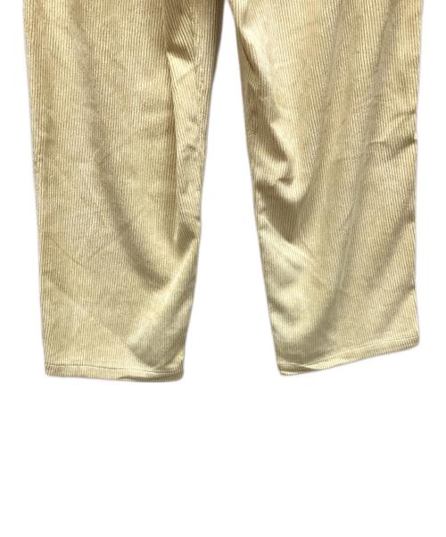 yuan（ユアン）yuan (ユアン) コーデュロイパンツ イエロー サイズ:表記なしの古着・服飾アイテム