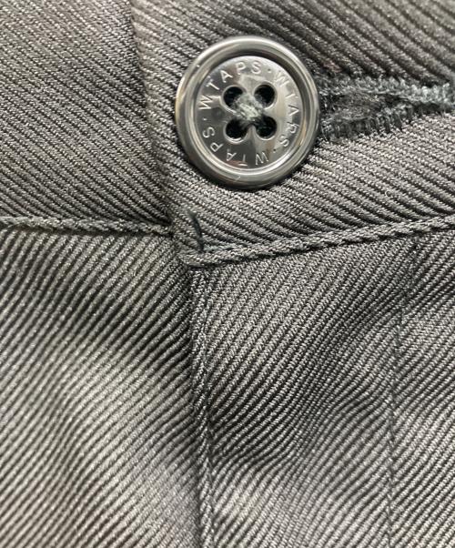 WTAPS（ダブルタップス）WTAPS (ダブルタップス) TUCK 01 TROUSERS ブラック サイズ:03の古着・服飾アイテム