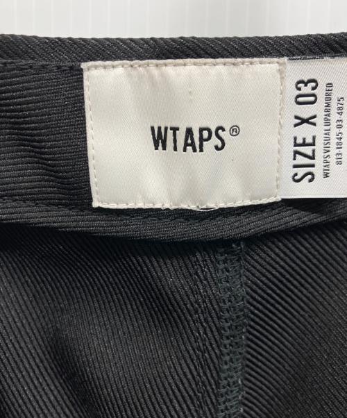 WTAPS（ダブルタップス）WTAPS (ダブルタップス) TUCK 01 TROUSERS ブラック サイズ:03の古着・服飾アイテム