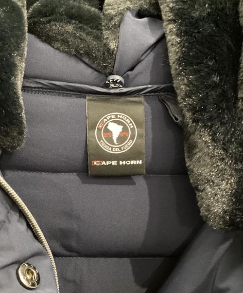 CAPE HORN（ケープホーン）CAPE HORN (ケープホーン) ダウンコート ネイビー サイズ:42の古着・服飾アイテム