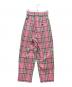 MAISON SPECIAL (メゾンスペシャル) 2way Check Balloon Pants ピンク サイズ:36：6000円