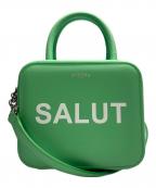 michino PARISミチノ パリ）の古着「michino paris　2WAYバッグ」｜グリーン