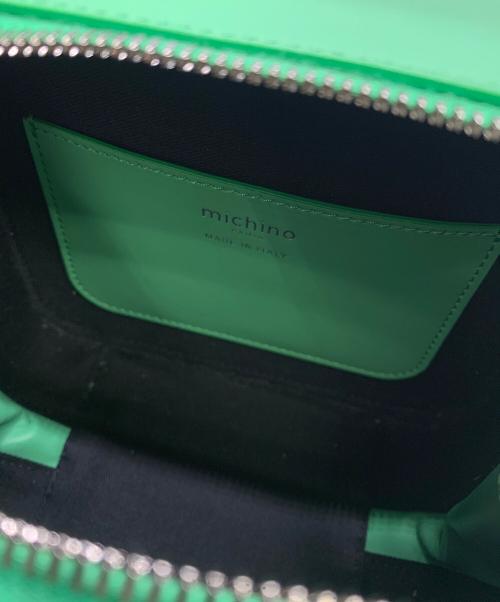 michino PARIS（ミチノ パリ）michino PARIS (ミチノ パリ) michino paris　2WAYバッグ グリーンの古着・服飾アイテム