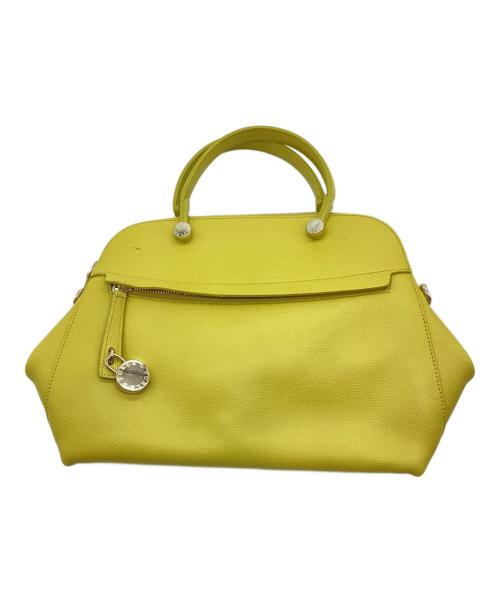 FURLA（フルラ）FURLA (フルラ) 2WAYバッグ イエローの古着・服飾アイテム