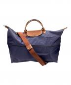 LONGCHAMPロンシャン）の古着「ル プリアージュ トラベルバッグ」｜ネイビー