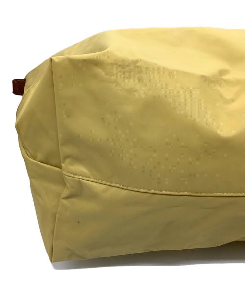 LONGCHAMP（ロンシャン）LONGCHAMP (ロンシャン) ル プリアージュ トラベルバッグ イエローの古着・服飾アイテム