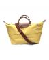 LONGCHAMP（ロンシャン）の古着「ル プリアージュ トラベルバッグ」｜イエロー