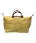 LONGCHAMP (ロンシャン) ル プリアージュ トラベルバッグ イエロー：8000円